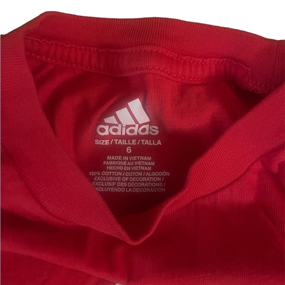 Boy’s Adidas Tricot Tracksuit and Tee Size 6 Little Kid. - Picture 3 of 7